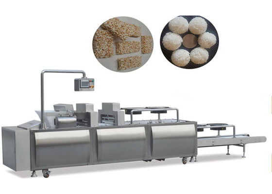 গ্রানোলা চিনাবাদাম তিল চাল মিশ্রণ বার গঠন লাইন