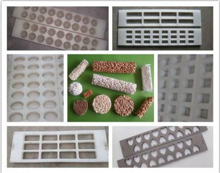 স্বয়ংক্রিয় স্টেইনলেস স্টীল শক্তি বার উত্পাদন সরঞ্জাম খাদ্যশস্য বার / বল গঠন