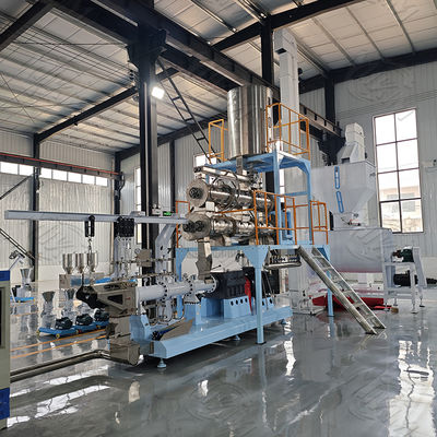 2 টন/ঘন্টা ভাসমান ফিশ ফিড প্রোডাকশন লাইন সিমেন্স পিএলসি কট্রোলার