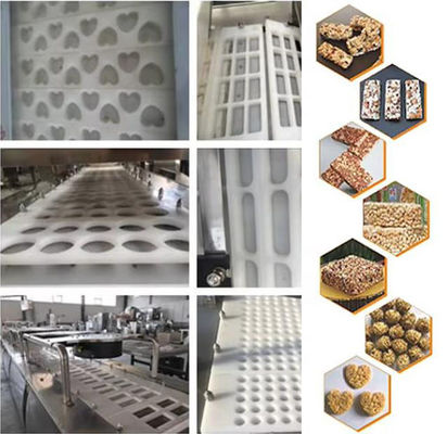 সম্পূর্ণ স্টেইনলেস স্টীল Cereal বার তিল ক্যান্ডি, গম জন্য মেশিন বিরচন