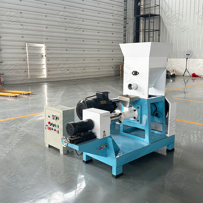 500 কেজি প্রতি ঘন্টা কুকুর খাদ্য এক্সট্রুডার মেকিং মেশিন স্টেইনলেস স্টিল