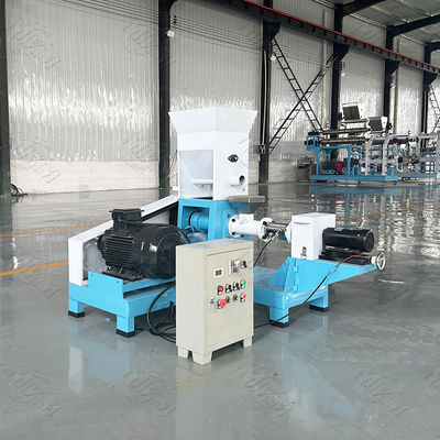 500 কেজি প্রতি ঘন্টা কুকুর খাদ্য এক্সট্রুডার মেকিং মেশিন স্টেইনলেস স্টিল