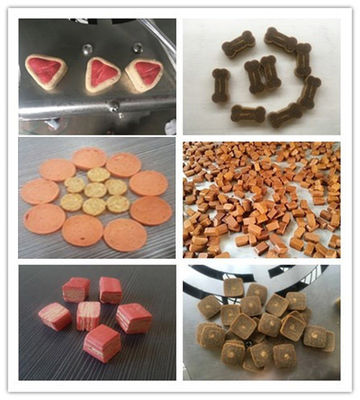 100 প্রাকৃতিক Jerky চিকিত্সা পোষা খাদ্য উত্পাদনের লাইন চিকেন স্তন পোষা খাদ্য মেশিন SUS 304