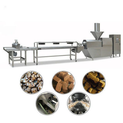 জর্কি মাংস নরম কুকুর চুইং পোষা খাদ্য উত্পাদন লাইন সিমেন্স পিএলসি