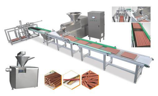 সম্পূর্ণ স্বয়ংক্রিয় সর্বোচ্চ 100% মাংস পোষা জার্সি আল্ট্রা মেশিন মেকিং কোল্ড Extruded