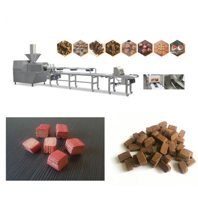 নিম্ন নয়েজ লিথিন পোষা চিকিত্সা মেশিন, কোল্ড Extruding কুকুর চিকিত্সা মেকিং মেশিন