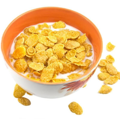 200-300 কেজি/ঘন্টা কর্ন ফ্লেক্স উত্পাদন লাইন / সিই দিয়ে ভুট্টার ফ্লেক্স তৈরির মেশিন