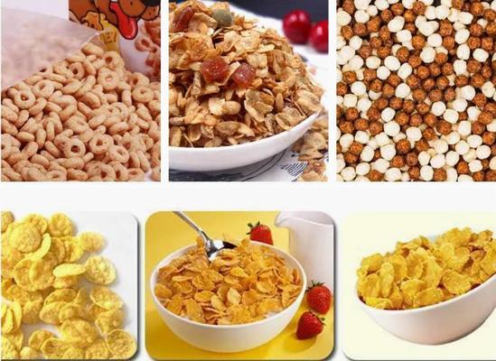 ক্রমাগত কয়লা ফ্লেক্স প্রক্রিয়াকরণ লাইন ক Corn Flakes Machinery