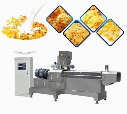 গ্লুটেন মুক্ত বাল্ক ব্রেকফাস্ট সিরিয়াল কর্ন ফ্লেক্স প্রক্রিয়াকরণ মেশিন ইংরেজি সংস্করণ