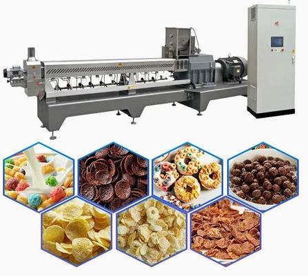 অর্থনৈতিক শস্য কর্ন ফ্লেক উৎপাদন মেশিন / রাইস ফ্লেক তৈরীর মেশিন