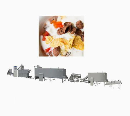 সিই স্ট্যান্ডার্ড সহ প্রাতঃরাশের ফলের লুপ / সিরিয়াল কর্ন কর্ন ফ্লেকস উৎপাদন লাইন