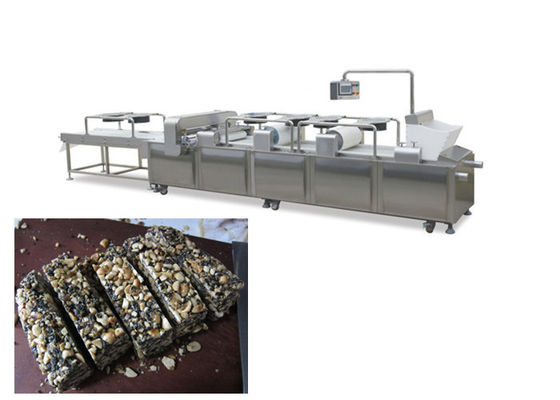চিনাবাদাম বার কাটিং ভেষজ বার তৈরীর মেশিন শক্তি পুষ্টি বার প্রসেসিং লাইন