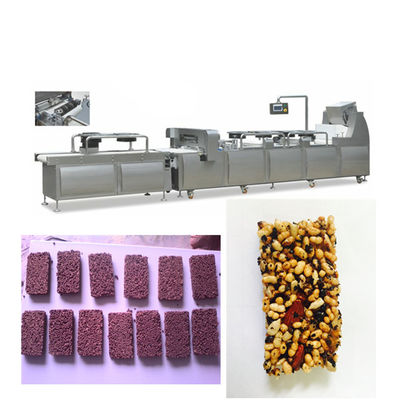 চিনাবাদাম বার কাটিং ভেষজ বার তৈরীর মেশিন শক্তি পুষ্টি বার প্রসেসিং লাইন