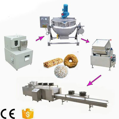 পপ আপ চালা কেক মেশিন / খাদ্যশস্য puffing মেশিন জন্য বীজ, গম