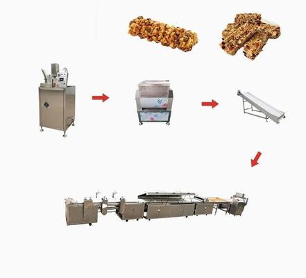 সেরাল বার মেশিন তৈরীর / বার আকার Cereals ক্যান্ডি কাটার মেশিন