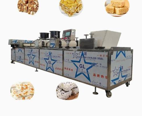 শিল্প তিলের ক্যান্ডি কাটার মেশিন শক্তি সাশ্রয়ী স্বয়ংক্রিয়ভাবে 200-400 কেজি/ঘন্টা