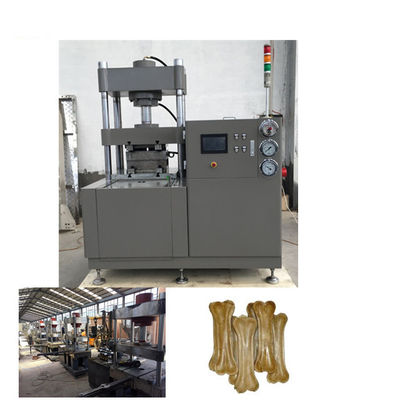 স্বনির্ধারিত পোষা খাদ্য মেকিং মেশিন নেটিভ প্রেস Rawhide হাড় কুকুর Chews