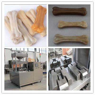 পোষা খাদ্য জন্য স্বয়ংক্রিয় অপারেশন কুকুর হাড় তৈরীর মেশিন পোষা চিকিত্সা মেশিন