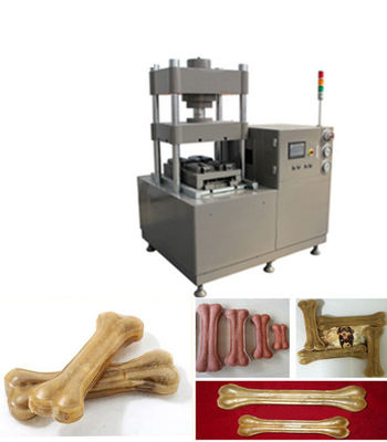 বিভিন্ন আকারের কুকুরের হাড় তৈরির মেশিন ৯ কিলোওয়াট বিভিন্ন চামড়ার কাঁচা চামড়ার পোষা প্রাণীর ট্রিট মেশিন