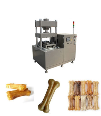 MK60T সবুজ চামড়ার কুকুর চিবানোর জন্য চাপানো কাঁচা চামড়ার হাড় তৈরির মেশিন