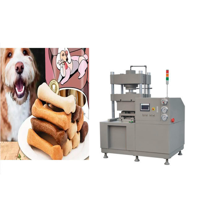 ISO 9001 সঙ্গে ময়দা কলাম এবং তিনটি বোর্ড Rawhide পোষা হাড় কুকুর খাদ্য যন্ত্রপাতি