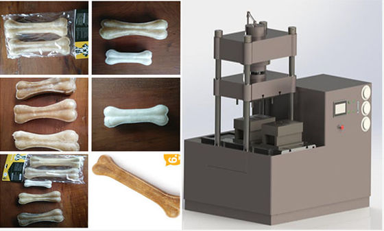 Rawhide কুকুর খাবার উত্পাদন মেশিন, কুকুর খাদ্য প্রস্তুতকারক মেশিন