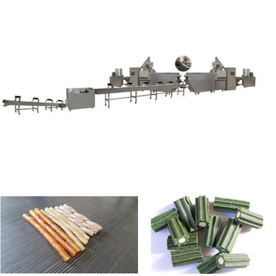 স্টেইনলেস স্টিল পোষা খাদ্য এক্সট্রুডার কুকুর আচরণ / কুকুর চিউইং গাম প্রসেসিং