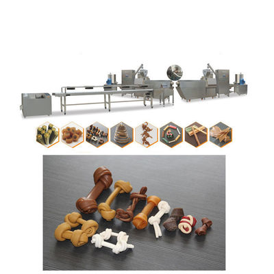 ক্রমাগত এবং স্বয়ংক্রিয় কুকুর খাদ্য Extruder