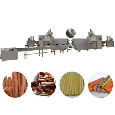 ছোট হাড় কুকুর স্বাদ লাগে পোষা খাদ্য প্রক্রিয়াকরণ লাইন, টুইস্ট কুকুর খাদ্য প্রস্তুতকারক মেশিন