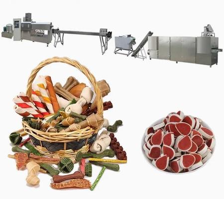 সম্পূর্ণ স্টেইনলেস স্টীল ডেন্টাল কেয়ার পোষা স্ন্যাপ কুকুর খাদ্য প্রক্রিয়াকরণ সরঞ্জাম