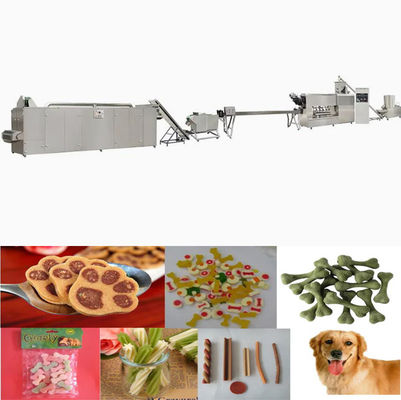 কুকুর ডেন্টাল চিউস চিকিত্সা স্নেক মেকিং মেশিন / সরঞ্জাম / উত্পাদনের লাইন