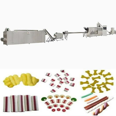 পোষা চাউনি স্ন্যাক প্রক্রিয়াকরণ মেশিন / ফিড extruder মেশিন