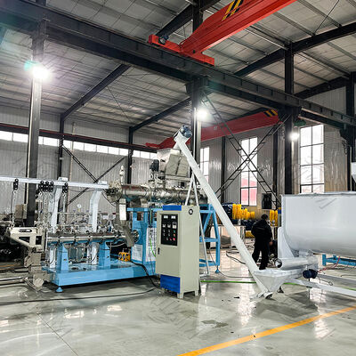 Pet Food/Floating Fish Feed Pellet Machine Cat Daily Meal Production Line Extruder/pet Food Extrusion Line