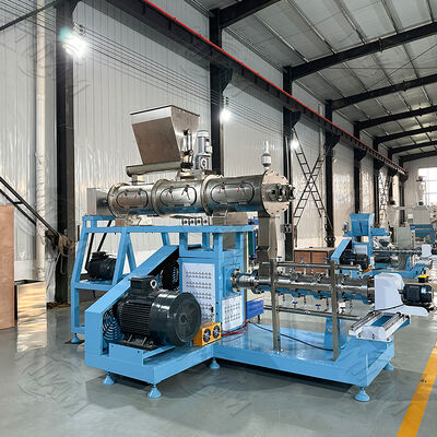 wet wey floating fish feed machine Fish Feed Cold Press Floating Kibble Dry Dog Pallet  Extruder Machine Price