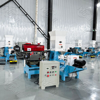 MIKIM ডিজেল ইঞ্জিন ফ্লোটিং ফিশ ফিড পলেট মেশিন, যা পশু খাদ্য ও মাছের জন্য উপযুক্ত, সকল প্রকার আউটডোর/বিদ্যুৎবিহীন পরিস্থিতিতে ব্যবহারের উপযোগী, নির্ভরযোগ্যতার জন্য ডিজেল চালিত!