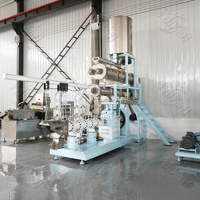 উচ্চ ক্ষমতা সম্পন্ন টুইন স্ক্রু ওয়েট এক্সট্রুডার মেশিন ফ্লোটিং ফিশ ফিড এবং পেট ফুড উৎপাদনের জন্য টুইন স্ক্রু ওয়েট এক্সট্রুডার / এক্সপ্যান্ডার