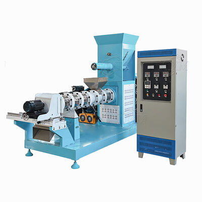 Dry pet food manufacturing process Floating Fish Feed Mill Pellet Extruder Making Machine for Sale