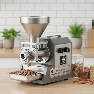 ক্যাট পেট ফ্লোটিং ফিশ শ্রিম্প ফিড পেলেট এক্সট্রুডার মেশিন ডগ ফুড প্রসেসিং মেশিন ফর হোম