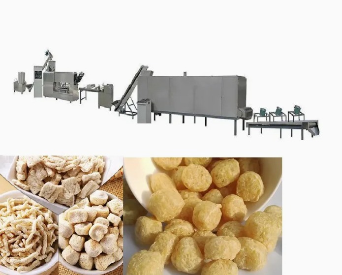 টেক্সচার্ড সয়া এক্সট্রুডার মেশিন প্রক্রিয়াকরণ লাইন সিই অনুমোদিত, ঘন্টায় ১৫০ কেজি উৎপাদন ক্ষমতা