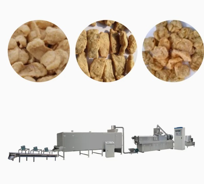 সিই অনুমোদিত টেক্সচারযুক্ত সয়া এক্সট্রুডার মেশিন