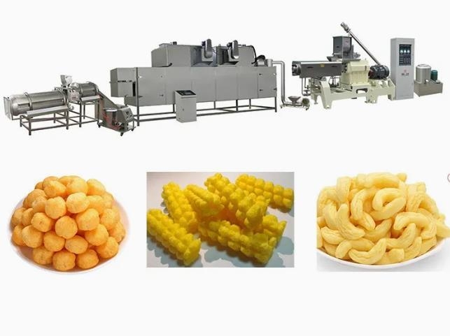 সম্পূর্ণ স্বয়ংক্রিয় কটন প্যাচ মৃন্ময় Extruder মেশিন / আলু চিপস মেকিং মেশিন