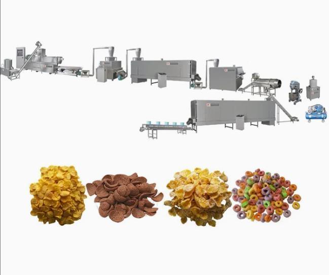 ওট গম রাইস প্যাচ Extruder মেশিন প্যাকিং মেশিন সঙ্গে equiped