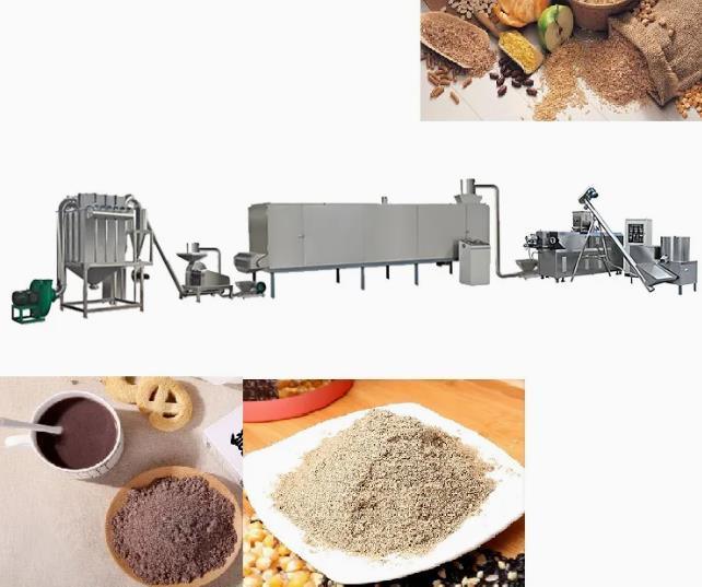 স্টেইনলেস স্টীল ফুড এক্সট্রুশন মেশিন / দুই স্ক্রু এক্সট্রুডার সহ সরঞ্জাম