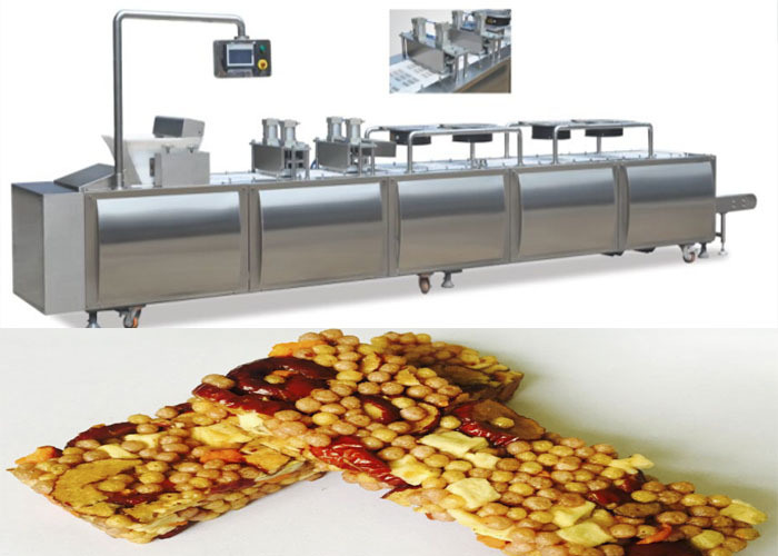 সিয়ার্সেল পিএলসি এবং টাচ স্ক্রিনের সাথে সেরাল বার মেশিন তৈরি + WEG মোটর