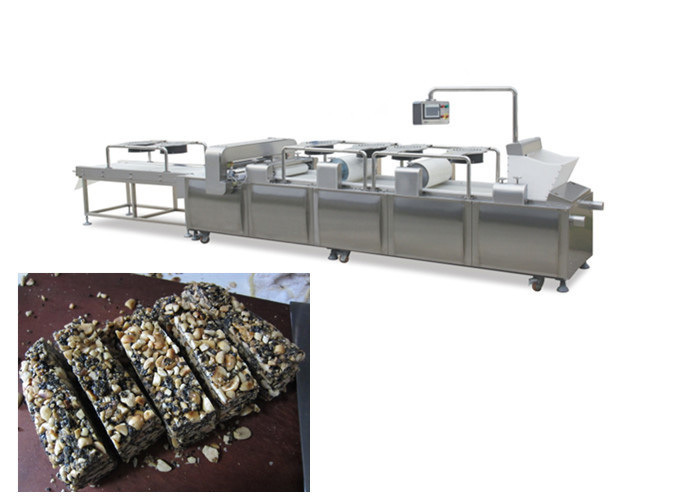 চিনাবাদাম বার কাটিং ভেষজ বার তৈরীর মেশিন শক্তি পুষ্টি বার প্রসেসিং লাইন