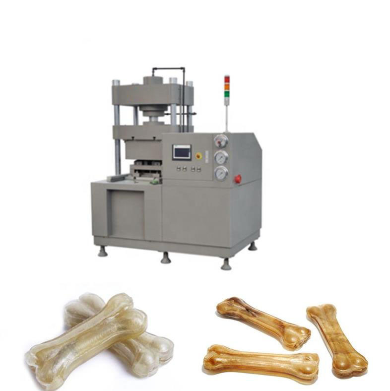 চাপা কুকুর কুকুর কুকুর পোষা খাদ্য প্রক্রিয়াকরণ লাইন / পোষা খাদ্য মেশিন