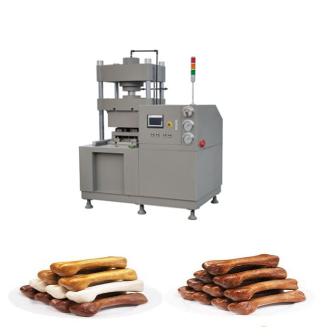 চাপযুক্ত Rawhide হাড় পোষা চাউনি হাড় মেকিং মেশিন সিমস টাচ স্ক্রিন