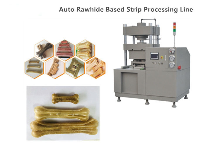 MK60T কুকুরের মাখনের জন্য কাঁচা চামড়া পোষা প্রাণী খাদ্য প্রক্রিয়াকরণ লাইন জন্য Picskin উপাদান