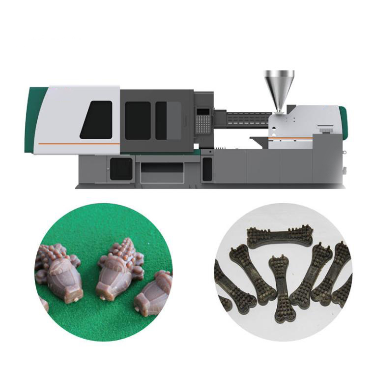 ডেন্টাল কেয়ার কুকুর চিকিত্সা মেশিন পোষা Snacks খাদ্য ইনজেকশন ছাঁচনির্মাণ মেশিন