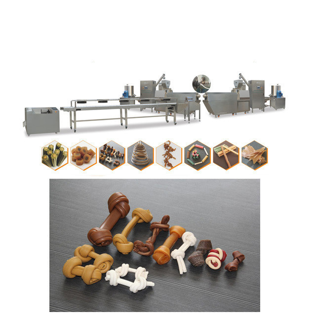 ক্রমাগত এবং স্বয়ংক্রিয় কুকুর খাদ্য Extruder